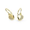 Detské náušničky Cutie 2160 zo žltého zlata