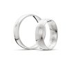 Svadobné obrúčky model OE-216 z bieleho zlata