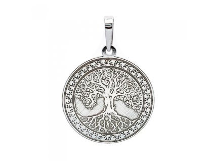 175 291 stribrny privesek strom zivota