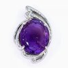 450 785 stribrny privesek ametyst prirodni pravy