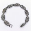 534 885 stribrny naramek markazit