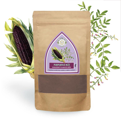purpurova nize smes zlatolist A