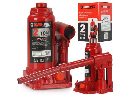 Hydraulický zvedák 2t - panenka MAR-POL M80310  + Zlatonky na Zlatou cestu