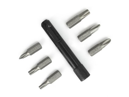 Magnetický držák bitů SDS+ se sadou bitů MAR-POL M66310
