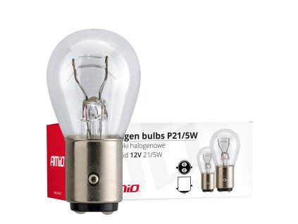 Halogenová žárovka P21/5W BAY15D 12V 21W/5W  + Zlatonky na Zlatou cestu