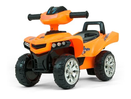 Dětské odrážedlo Milly Mally Monster Orange  + Zlatonky na Zlatou cestu