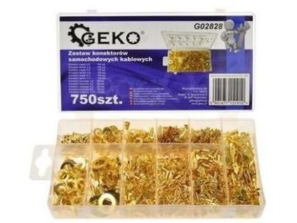 3468 sada kabelovych konektoru do auta 750ks geko g02828