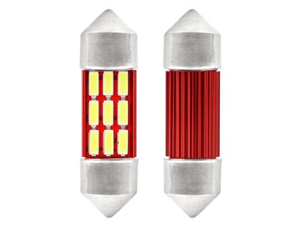 3085 led canbus 4014 12smd festoon c5w c10w c3w 31mm white 12v 24v