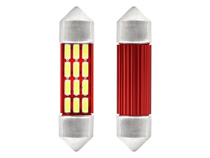3088 led canbus 4014 12smd festoon c5w c10w c3w 36mm white 12v 24v