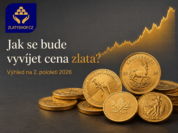 Jak se bude vyvíjet cena zlata? Výhled na druhou polovinu roku 2026