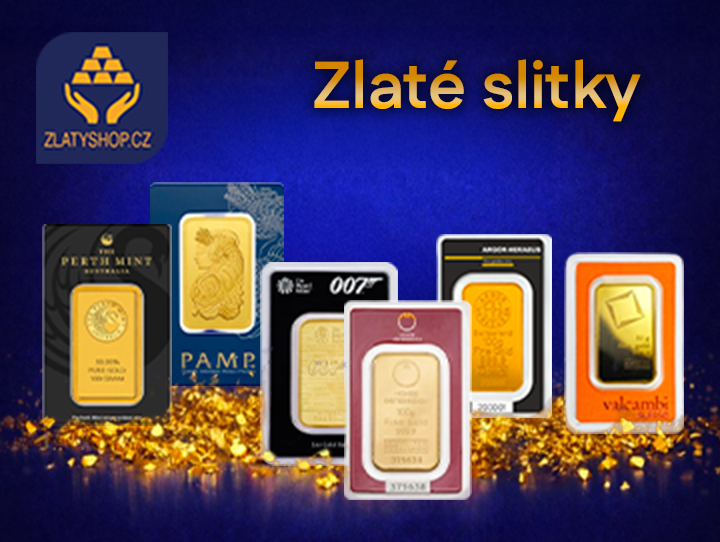 Zlaté slitky nejsou pryč. Rozhoduje, odkud je nakupujete.