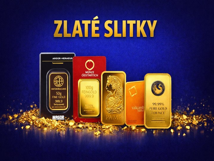Zlaté slitky nejsou pryč. Rozhoduje, odkud je nakupujete.