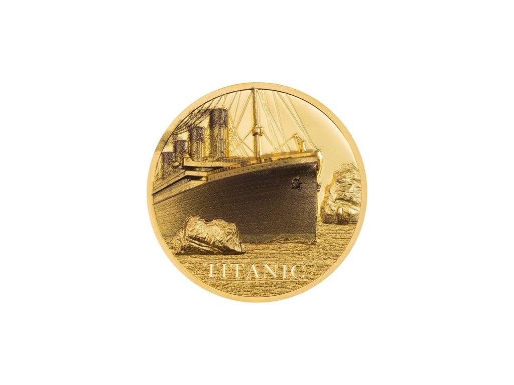 Investicni zlato Titanic 2022 CIT 1oz R
