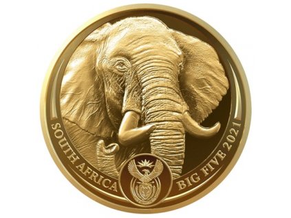 Gold Big Five Serie II Elefant 0,25oz VS