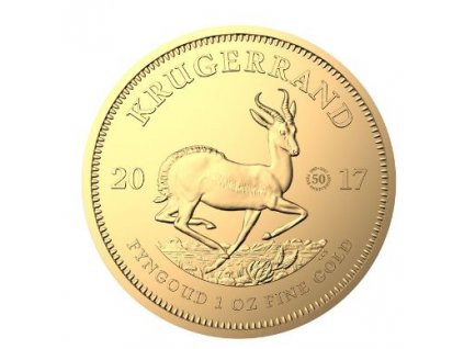 Gold Krugerrand 2017 50. výročí 1 oz R