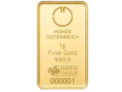 Investicni zlato MO 1g R1