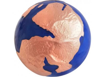 Silver Blue Marble Pangea 3 oz R