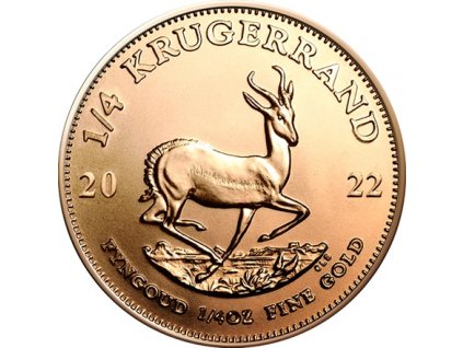 Gold Krugerrand 2022 1 4oz RS