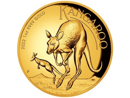 Investicni zlato Kangaroo2022 1oz HR R