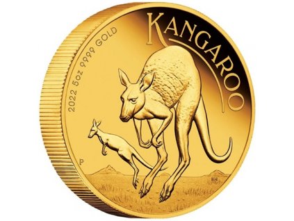 Investicni zlato Kangaroo2022 5oz HR R1