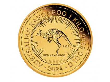 2023 australia 1 kilo gold kangaroo bu 269369 obv