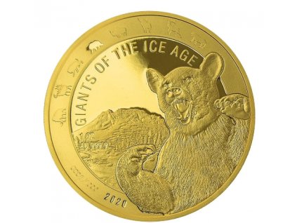 Investicni zlato Medved jeskynni 2020 1oz R