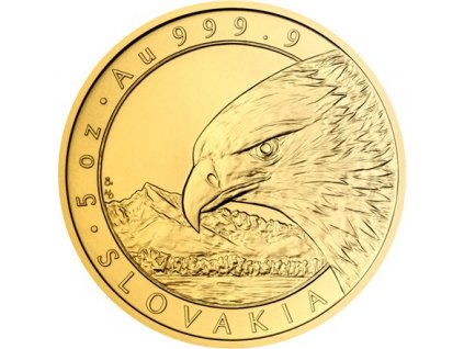 Investicni zlato Slovensky Orel 5oz R
