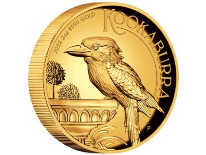 Investicni zlato Kookaburra 2022 2oz R1