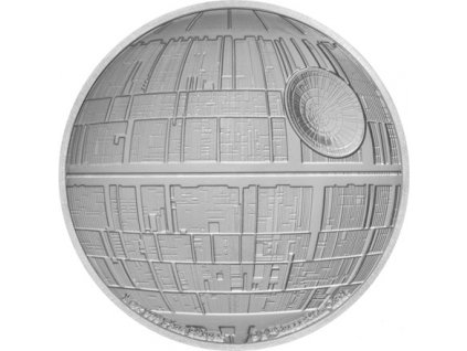 Investicni stribro Star Wars hvezda smrti 1oz R