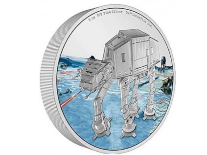 Investicni stribro Star Wars AT AT Walker 2022 5oz R