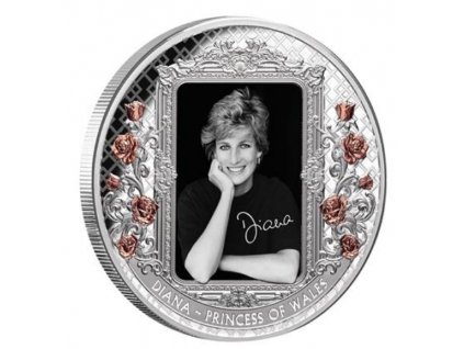 Investicni stribro Lady Diana 5oz Tokelau R