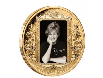 Investicni zlato Lady Diana 2022 5oz Tokelau R