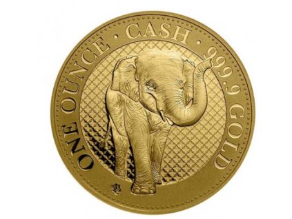 Investicni zlato India wildlife Slon 1oz R