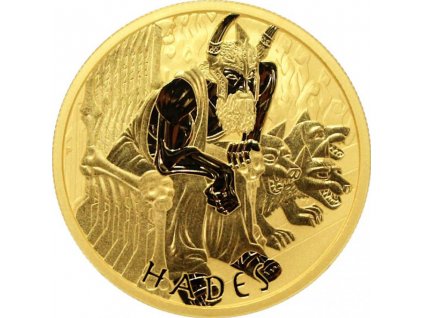 Investicni zlato Bohove Olympu Hades 1oz 2022 R