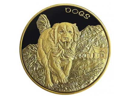Investicni zlato Dogs (Psi) New Zealand Mint 1oz 2022 R