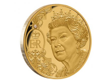 Investicni zlato Queen ElizabethII 2022 Niue 1oz R