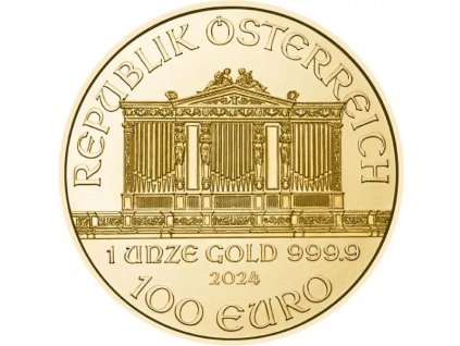 Investicni zlato Wiener Philharmoniker 2024 1oz L