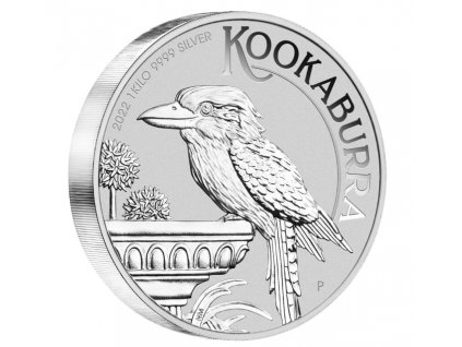 Investicni stribro Kookaburra 2022 1kg R