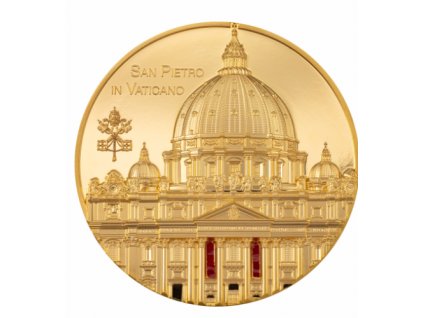 Investicni zlato bazilika sv.petra vatikan 2023