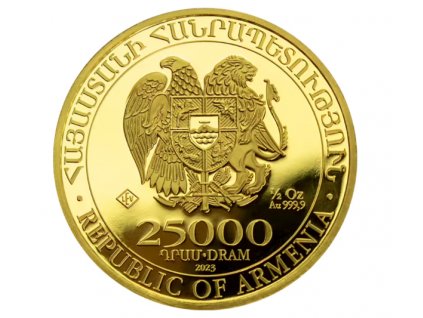 Investicni zlato Archa Noemova 0,5oz 2023 L