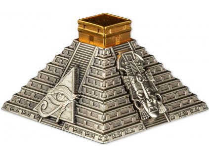 Investicni stribro Mayská Pyramida 5oz R