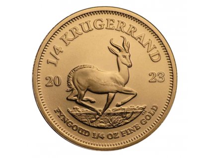 Investicni zlato Krugerrand 2023 0,25oz R