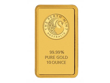 Investicni zlato Perth Mint slitek 10oz R1