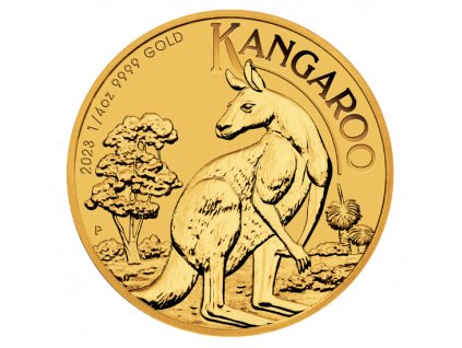 Investicni zlato Kangaroo 2023 0,25oz R
