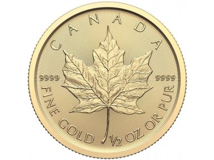 Investicni zlato Maple Leaf 2024 0,5oz L