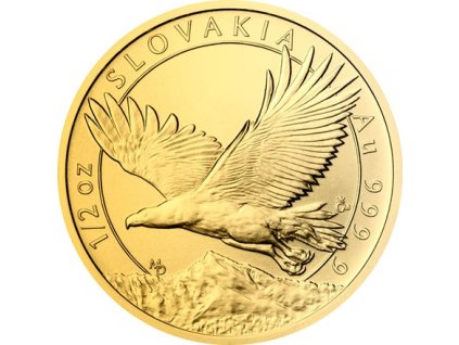 Investicni zlato Slovensky Orel 2023 0,5oz R