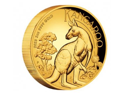 Investicni zlato Kangaroo 2023 PP 2oz R