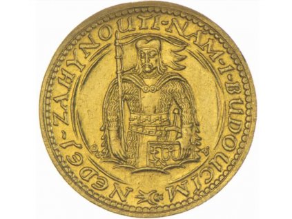 Investicni zlato Svatováclavsky dukat 1924 2 L