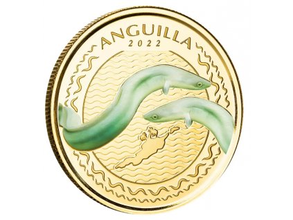 Investicni zlato EC8 Anguilla 2022 1oz R
