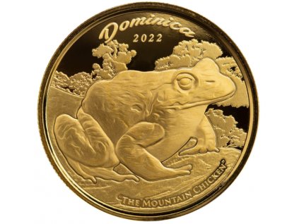 Investicni zlato EC8 Dominica 2022 1oz standard R